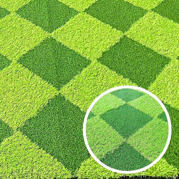 Square Pattern Grass